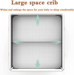 Twin Bassinets for Twins - Adjustable, Mesh, Storage - Bedside Sleeper in 2 Colors!
