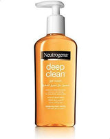 Neutrogena deep clean gel wash bottle .
