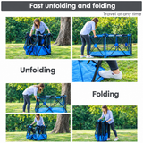 MagicGo Baby Playpen – Foldable Portable Baby Play Yard with Safe & Spacious Activity Area