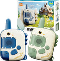 Dinosaur Walkie Talkie Toys 2 Pack, Long Range Walkie Talkies for Kids, Outdoor Camping Toys & Games, Birthday Gifts For Boys And Girls.