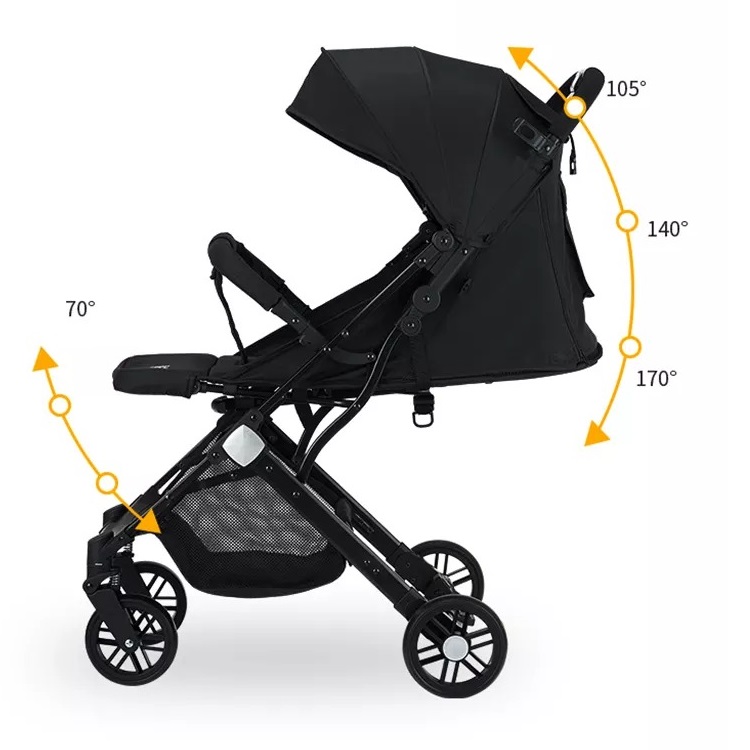 Lightweight and Compact Travel Stroller: Easy for Airplane Use
