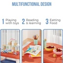 Daycare Furniture Kids Table and Chair Set Study Desk for Children
