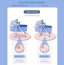 Multifunctional Beileda Baby Cradle - Soft Newborn Bed Can Sit  Lie - Portable Folding Crib