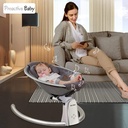 Hot Mom Cotton Electric Baby Bouncer with Bluetooth and LED Touch Screen