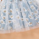 Long sleeve baby dress flower baby princess .