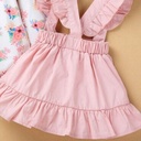 High Quality cotton baby girl dress for baby girl summer Printed kids dress sets