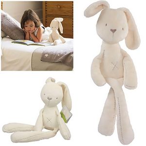 Soft cloth teddy rabbit with long legs and arms - GREY COLOR