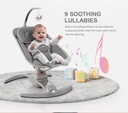 Baby Skylar Baby Swing from Babylife a Bamboo Swinger with Versatile Features for Your Baby Comfort and Safety