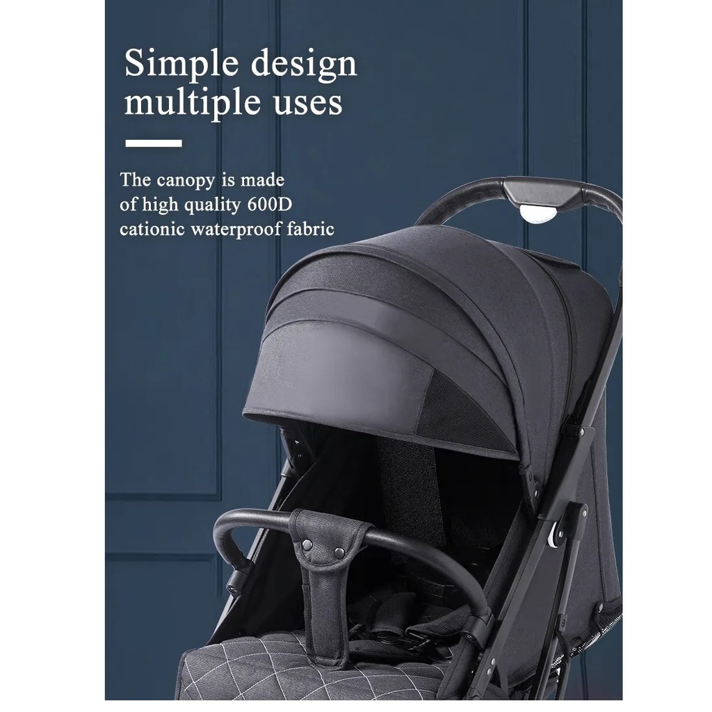 Dearest 718 Baby Stroller The Foldable and Portable All-Season Solution for Comfortable and Convenient Travel