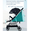 Reversible Handle Travel System Luxury Lightweight Baby Stroller