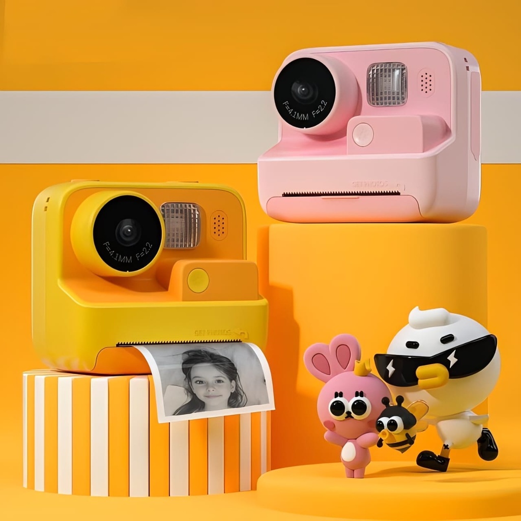 Camera with Printer and Selfie