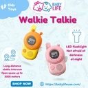 Walkie Talkie with Visible Speaker in the front