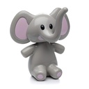 Melii Elephant Pacifier Holder Pink Ears