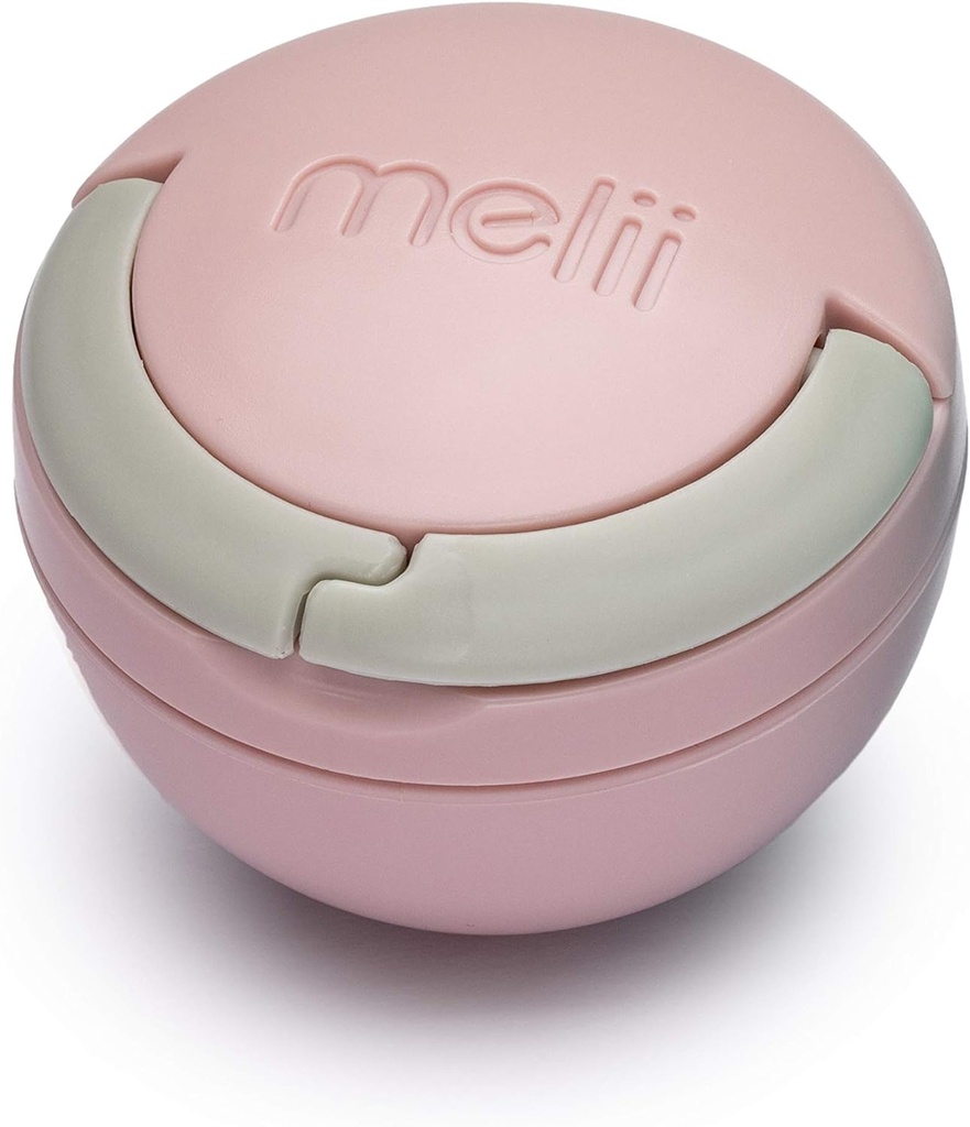 Melii Pacifier Pod Pink and Grey pack of 2