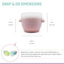 Melii Snap and Go Pods 2oz set of 6