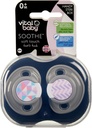 Vital Baby SOOTHE soft touch 2 pack girl 0 Months or above
