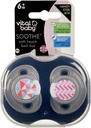Vital Baby SOOTHE soft touch 2pack  girl 6 Months or above