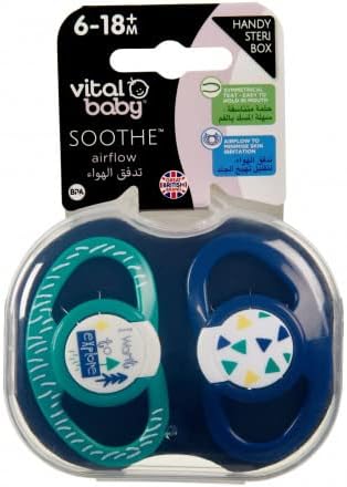 Vital Baby SOOTHE airflow 2pack I want to explore 6 to 18 Months
