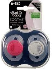 Vital Baby SOOTHE perfectly simple 2 pack girl - 6 to 18 Months