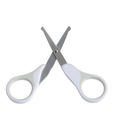 Vital Baby PROTECT grooming nail scissors white 0 Months or above