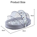 Baby nest with foldable mosquito net for newborn