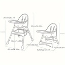 High Chair with Baby Safety for Kids Multi-Function