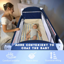 4 in 1 Pack and Play-Baby layer foldable bed - Baby Bedside Sleeper