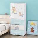 Babylife Plastic Cabinet Drawers Storage Cupboard