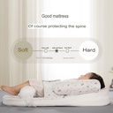 Anti-reflux pillow for babies, 15 degree anti-choke cushion for babies. Shaped pillow with anti-startle belt, breathable material.