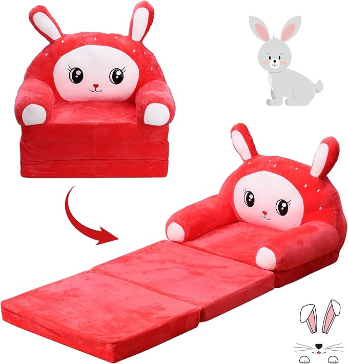 Cartoon Foldable Kids Sofa - A Perfect Seating Solution for Your Little Ones