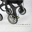 New 4 in 1 baby stroller Multi-functional Car Seat Stroller Baby Carriage Basket Portable Travel System