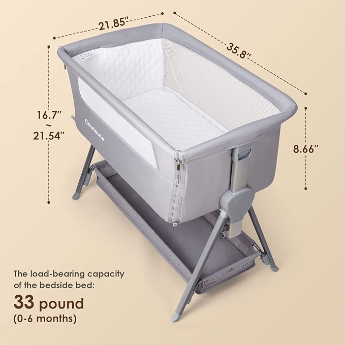 Angle Baby Bassinet Bedside Sleeper