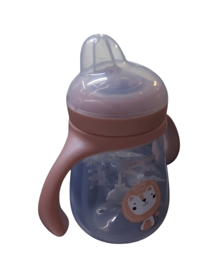 Baby Feeding Bottle with Handle Wide Neck Multi-function Drinking Water Cup