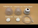 Breast pump Revolution Double, Wearable, Automatic, and USB Chargeable for on the go Convenience