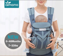 Baby Carrier 360 All-Position for Newborn to Toddler with Lumbar Support (7-45 Pounds)