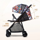 Reversible Handle Travel System Luxury Lightweight Baby Stroller