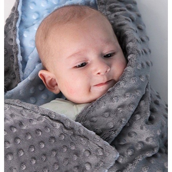 80x75cm Fleece Baby Blanket Newborn Baby Swaddle