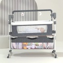 Baby Cradle Automatic Swing Cot for Baby with Remote Control, Baby Bedside Cradle Crib, Bluetooth