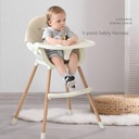 Baby Eating Sitting High Chair For Feeding