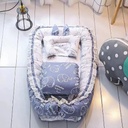 100% Soft Cotton Sleeping Lounger Folding Travel Portable Baby Nest