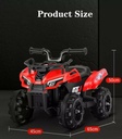 Kids Toy Ride On Car 2 to 5 years Rechargeable 6V Electric Four Wheels Beach Off-road with Remote Control