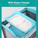 Multifunctional Baby Bedside Cot Sleeping Care Activity Playpen