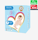 Babylife Diapers Size 3 - M (Super Mega box). (6 - 9 KG)