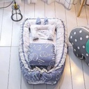 Sleeping Lounger Folding Travel Portable Baby Nest 100% Soft Cotton