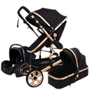 3 In1 Baby Stroller High Landscape With Car Seat Folding For 0-3 Years