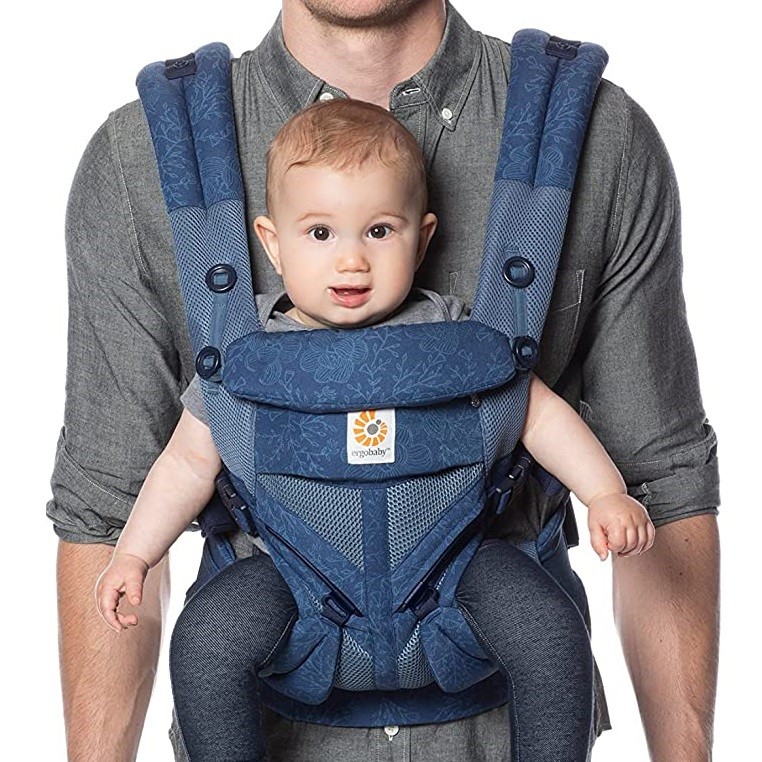 Baby Carrier 360 All-Position for Newborn to Toddler with Lumbar Support (7-45 Pounds)