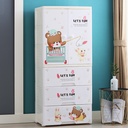 Babylife Plastic Cabinet Drawers Storage Cupboard