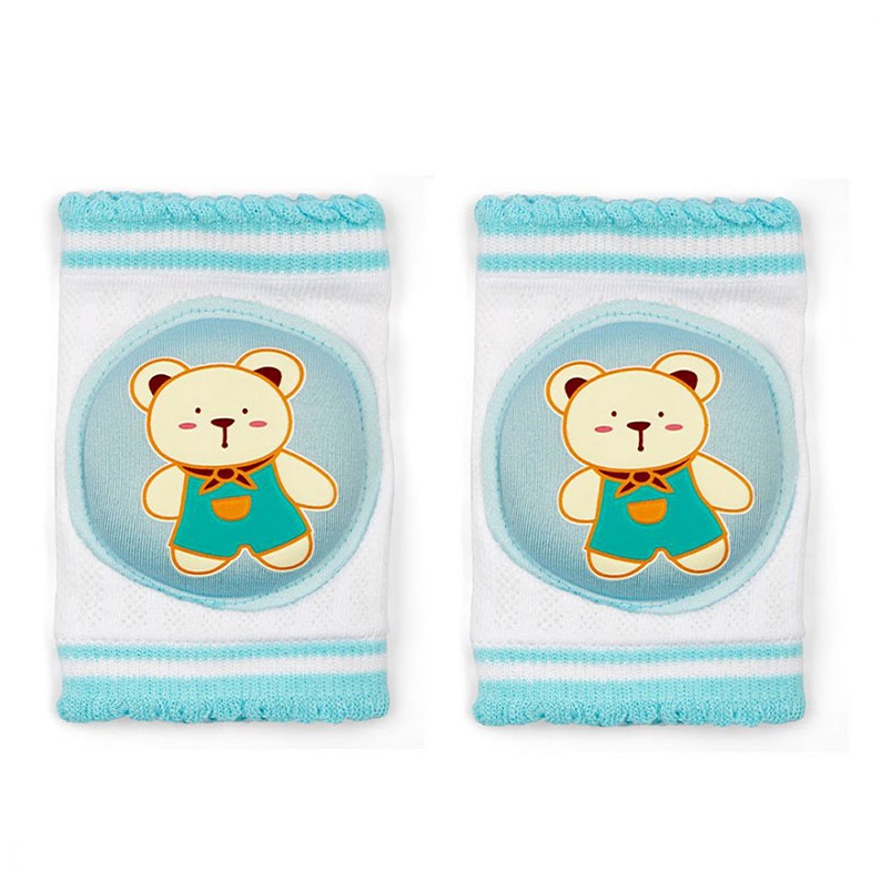 Cotton Cartoon Baby Knee Pads Anti Slip Crawling Protector