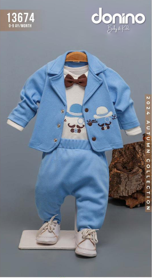 Donino Baby Boys Three Piece Suit Set