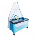Folding Portable Covered Travel Bed Fashion Carry Baby Cot With Decoration
